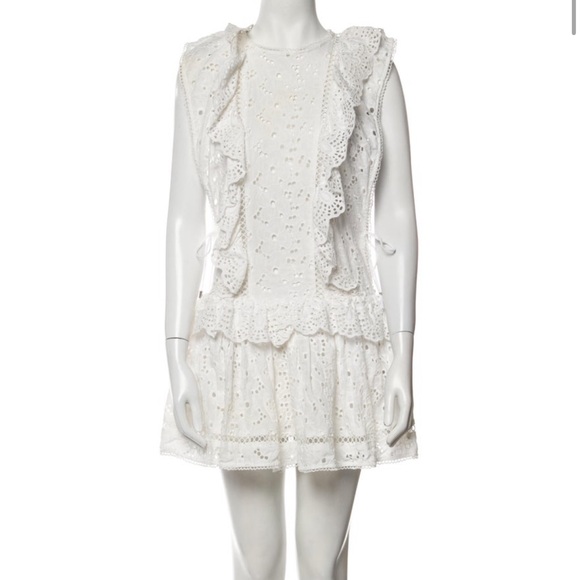 Zimmermann Crew Neck Mini Dress - Picture 1 of 3
